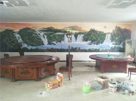 闽侯墙绘-写实风景