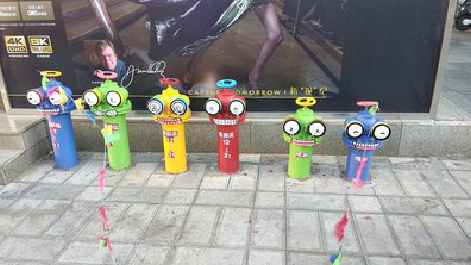 闽侯商业区彩绘