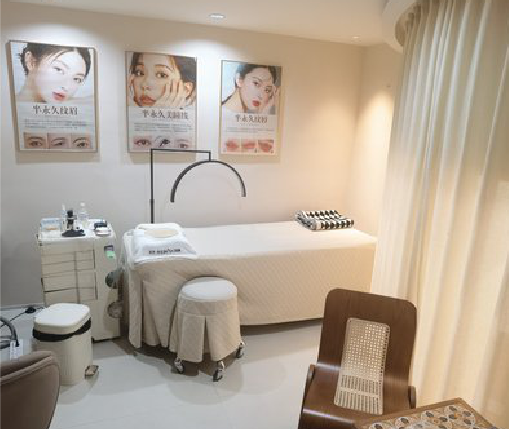 闽侯美容店装修小技巧